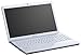 Sony Vaio VPC-EB1M1E 39,4 cm (15,5 Zoll) Notebook (Intel Core i3 330M 2,1GHz, 4GB RAM, 500GB HDD, ATI HD 5650, DVD, Win 7 HP) mattweiß/ silber