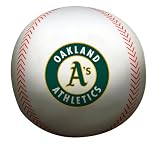 MLB Oakland Athletics 12-Inch Spandex Baseball Shaped Whoochie Pillow