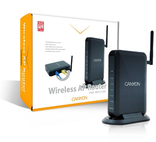 Canyon CNP-WF514A WLAN und Kabel Router schwarz Preisvergleich