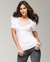 Embellished Necklace Tee
