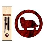 English Toy Spaniel Wind Chimes X-SMALL Copper Vein