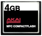 4GB Akai MPC CompactFlash CF Memory Card for MPC500, MPC1000, MPC2500 and MPC5000