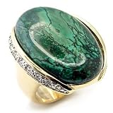 Women's Rosette SeaBlue Color Semi-Precious Turquoise Two-Tone Ring, Size: 5-9 Sterling Silver .925