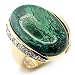Women's Rosette SeaBlue Color Semi-Precious Turquoise Two-Tone Ring, Size: 5-9 Sterling Silver .925