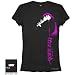 True Blood One Fang Vampire HBO Black Juniors T-shirt