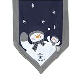 Dallas Cowboys Snowman Table Runner