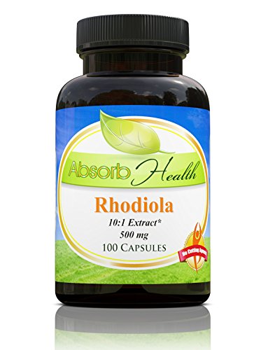 Rhodiola Rosea Extract 10:1 | 500mg | 100 Capsules | Endurance Support | Increase Strength and Endurance
