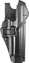Blackhawk SERPA Level 3 Duty Holsters Plain Finish 44H104PL-R