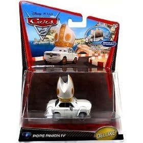  Disney / Pixar CARS 2 Movie 155 Die Cast Car Oversized Vehicle Pope Pinion IV