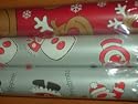 christmas wrapping paper ~ childrens design 3 x 15m rolls