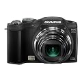 Olympus SZ-31MR Digital Compact Camera - Black (16MP, 24x Wide Optical Zoom) 3.0 inch Touch Panel LCD