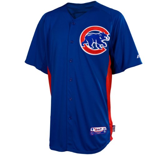 Chicago Cubs Authentic 2012 COOL BASE Batting Practice MLB Baseball Jersey Size L