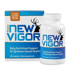 NewVigor® Daily Nutritional Support for Optimum Sexual Health, 120 Capsules