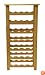 Winsome Wood 28-Bottle Wine Rack, Natural