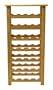 Winsome Wood 28-Bottle Wine Rack, Natural
