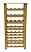 Winsome Wood 28-Bottle Wine Rack, Natural