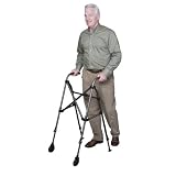 Standers Space Saver Walker, Black Walnut
