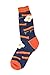 Foot Traffic, Men's Food-Themed Socks, Bacon (Men's Shoe Size 7-12)