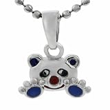 Sterling Silver Child Bear Necklace