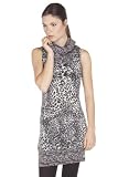SMASH WEAR - Robe imprimée noir & blanc Leopard BLINK - Femme