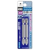 アネックス(ANEX) ハイパービット コンビタイプ両頭 プラス2・マイナス6×65 AHPM-2065 12本入