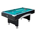 Minnesota Fats Billiard Table - Black/ Silver (8')
