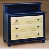 Alligator I2304 - XX Treasures Three Drawer Dresser Finish: Antique Black