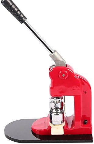 FactoryDiscountStore 1" Button Maker Christmas Gifts Free 500 Parts & Circle Cutter 25/32/44/58/75mm Secure And Durable Red Colour
