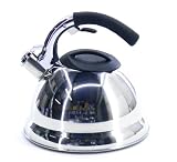 2.7 litre Retro Whistling Kettle - Silver