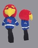 Kansas Jayhawks NCAA Mascot Golf Club Head Cover NCAA College Athletics