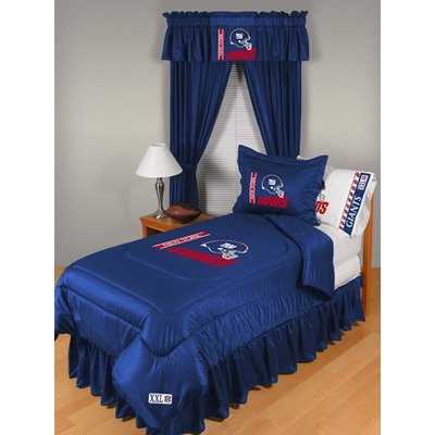 New York Giants Comforter Size: Full/Queen