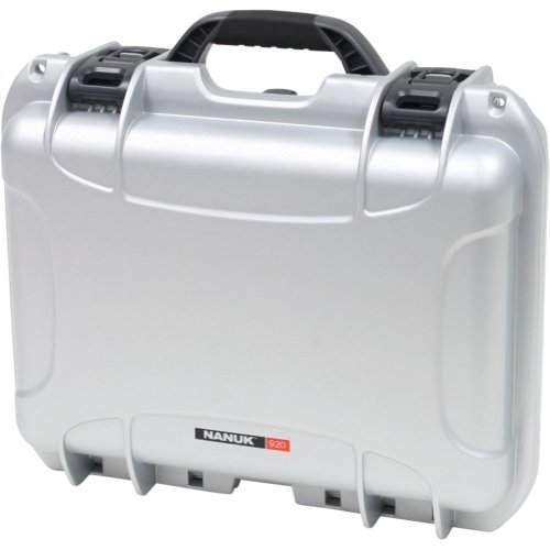 Nanuk 920 Case with Cubed Foam (Silver)