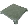 Aged Patinated Underplate with Feet, Imported from Belgium