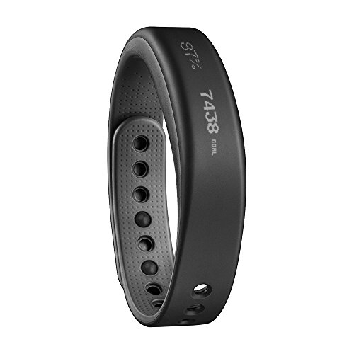 Garmin vivosmart Bluetooth Fitness Band Activity Tracker - Large - Slate Bundle