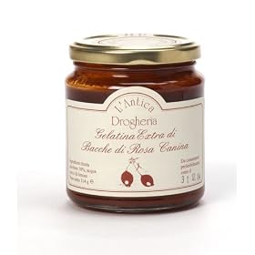 Wild Rose Hip Jam (Gelatina di Bacche di Rosa Canina) from the Mountains of Tuscany