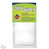 Coralife Quik Wipes Aquarium Interior Cleaning Pads 4 Inch X 4 Inch (4 Packs)