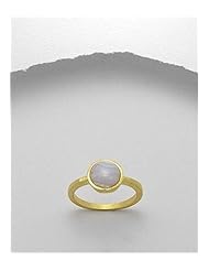 Agate Ring In 92.5 Sterling Silver