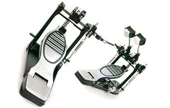 Bass / Kick Drum Pedal: Double Pedal, Double Chain Drive with Double Spring Recoil