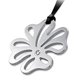 brosway ブロスウェイ EGOCENTRIC Pendant ペンダント Small 4-leaf clover with 1 diamond EGO05の画像