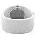 Breda Women's 6223_Wht "Hannah" Oversized Plastic Bangle Watch image 4