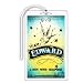 Team Edward Fantasy Love Sparkles Bag Tag - Use on Luggage, Backpack, Purse, Beach Bag, Tote
