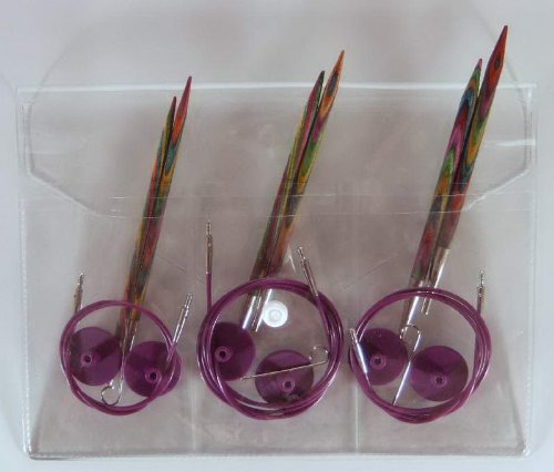 KnitPro Symfonie Einsteiger-Starter Set Holz -auswechselbare Stricknadeln-