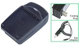 Camcorder Battery AC/DC Charger for Canon BP406, BP412, BP422, BP-406, BP-412, BP-422
