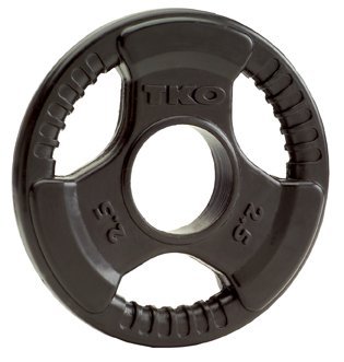 TKO TriGrip Rubber Plate 2.5 lb.
