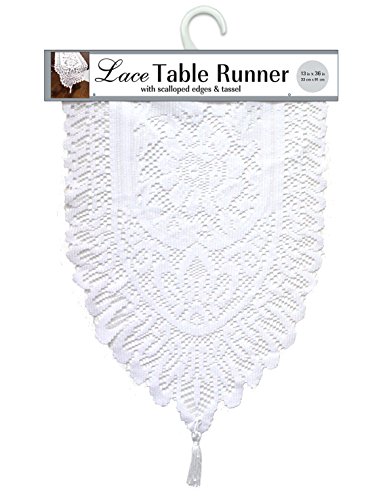 Ritz Lace Table Runner, 13 by 72-Inch