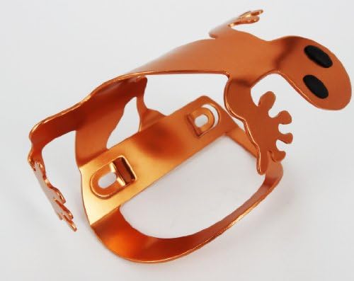Gecko Alloy Bike Water Bottle Cages H20 Cage Holder, Many Color Options (Copper Color)