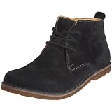 Hush Puppies Women's Duffy Black Wf Suede Casual Lace Ups H24791300 8 UK