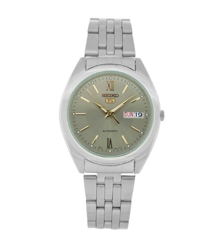 Seiko Men's SNXA03 Stainless-Steel Analog with Grey Dial Watch