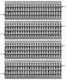 Lionel FasTrack 10 Straight Track 4-pack