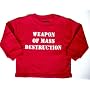 Sweat 'Weapon of mass destruction' red 1-2 yrs
